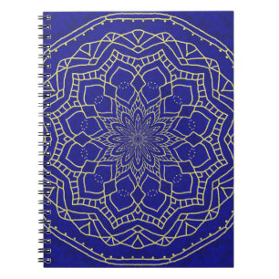 Blue Mandala Notebook
