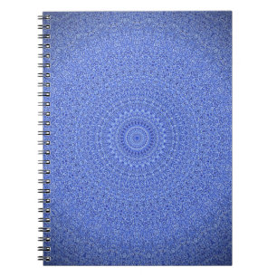 Blue Mandala Notebook