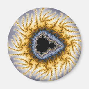 Blue Mandel - Fractal Magnet