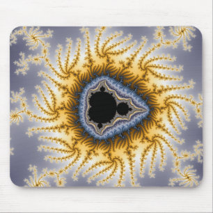 Blue Mandel - Fractal Mousepad