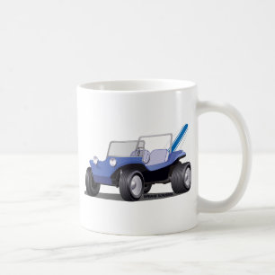 Blue Manx Side Coffee Mug