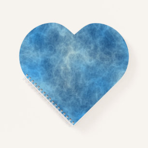 Blue Marble Abstract Notebook