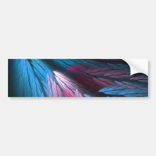 Blue Marble Background Bumper Sticker (Front)