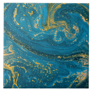 Blue Marble Ceramic Tile