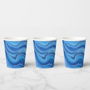 Blue Marble Coffee Cups