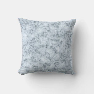 Blue marble cushion