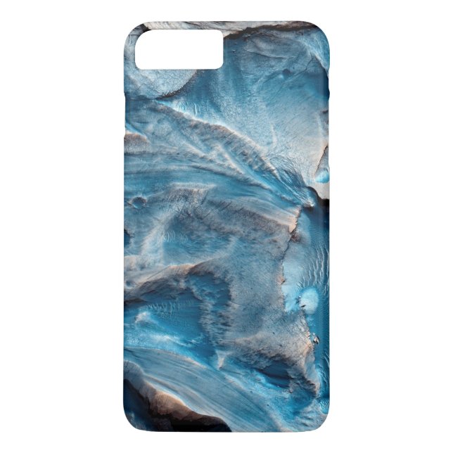 Blue Marble Design iPhone Case (Back)