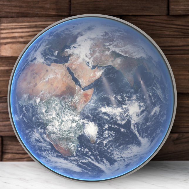 Blue Marble Earth, 2014 Satellite Photograph Coaster (Creator Uploaded)
