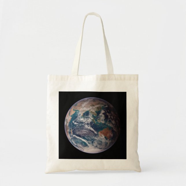 Blue Marble Earth (Eastern Hemisphere) Tote Bag (Front)