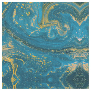 Blue Marble Fabric