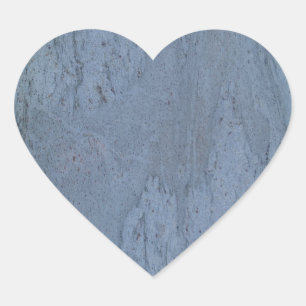 Blue Marble Heart Sticker