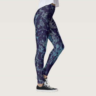 Blue Marble   Leggings