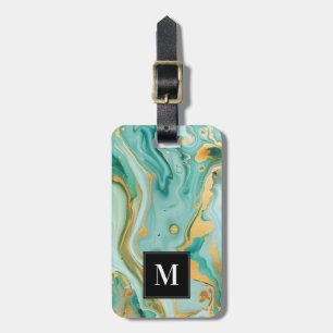 Blue Marble Luggage Tag