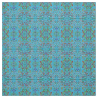 Blue Marble Painting Pattern Fabric