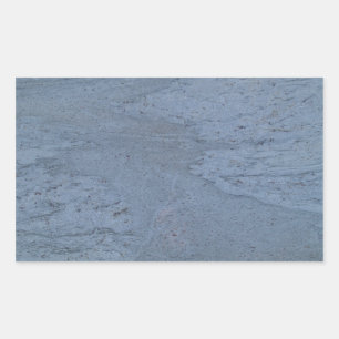 Blue Marble Rectangle Sticker