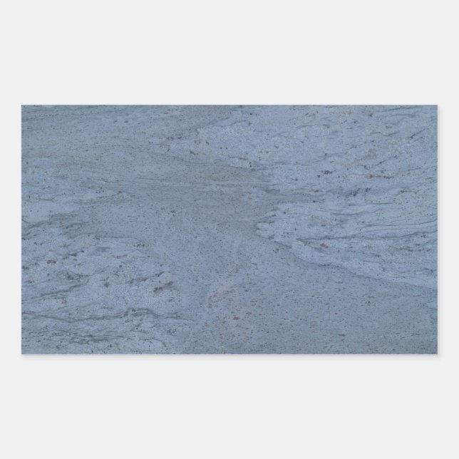 Blue Marble Rectangle Sticker (Front)