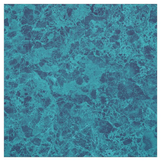 Blue Marble Terrazzo Structure Fabric (Swatch)
