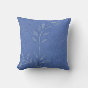 Blue Marble Vine Cushion