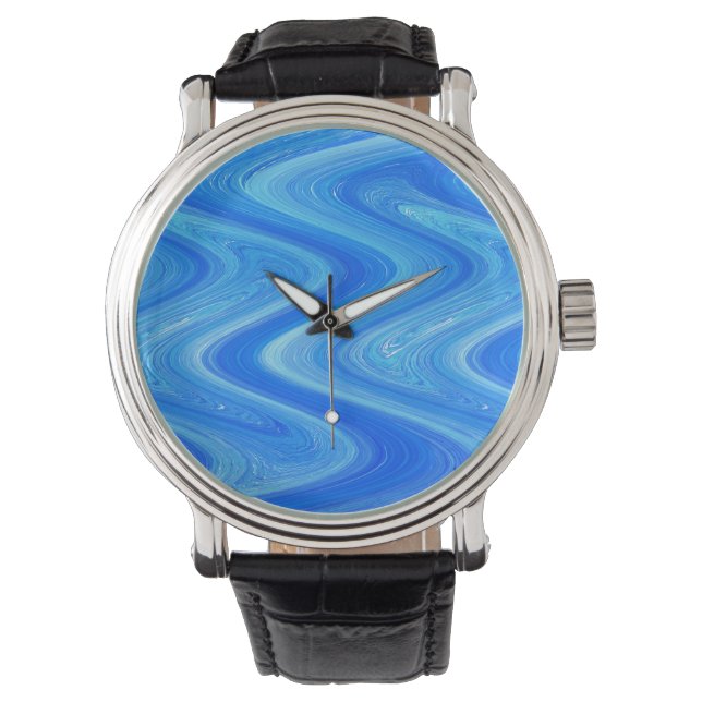 blue marble watch (Front)