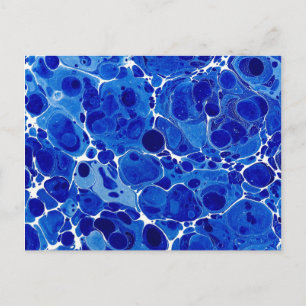 Blue Marbled postcard