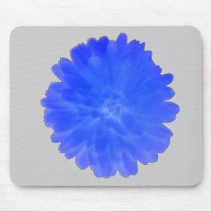 Blue Marigold Mousepad