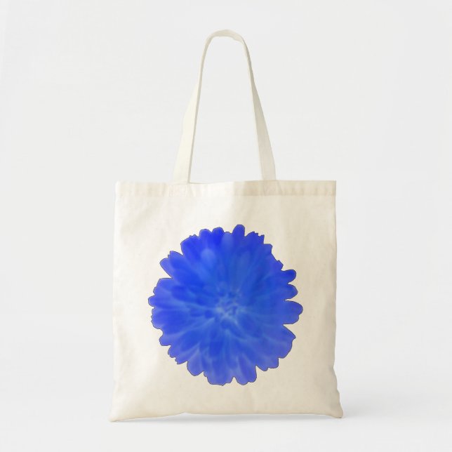 Blue Marigold Tote Bag (Front)