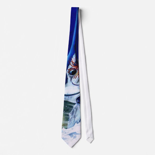 Blue Marlin close encounters Tie (Front)