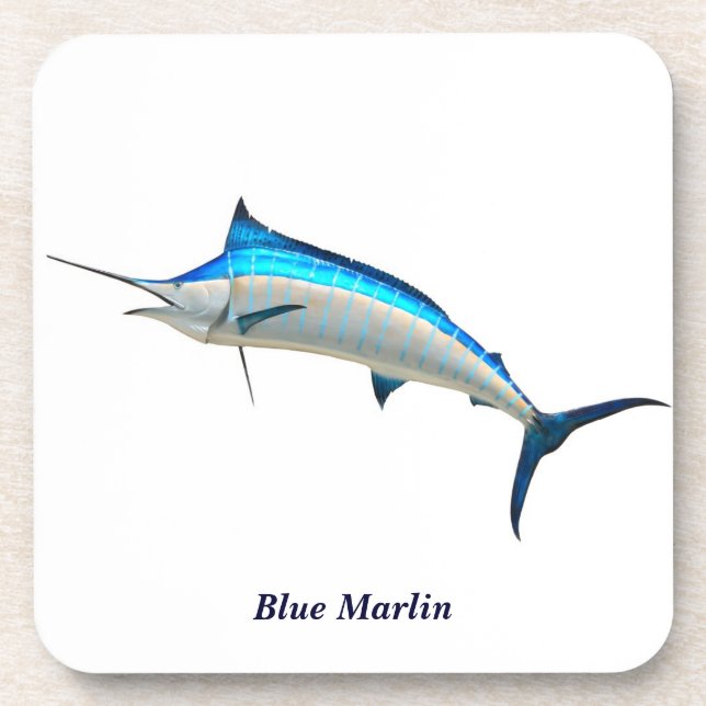 Blue Marlin Coaster (Front)