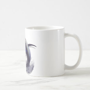 blue marlin coffee mug
