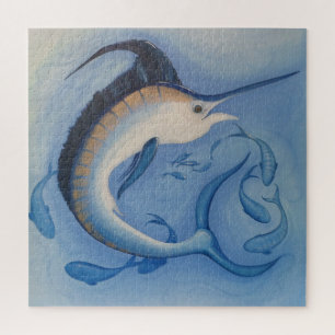 Blue Marlin Jigsaw Puzzle