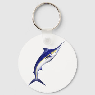 Blue Marlin Keyring