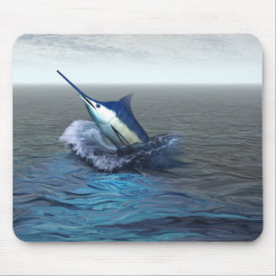 BLUE  MARLIN  MOUSEPAD