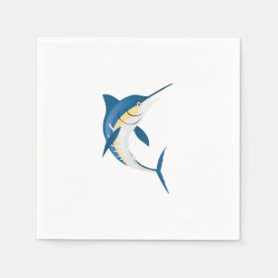 Blue Marlin  Napkin