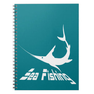 Blue marlin notebook