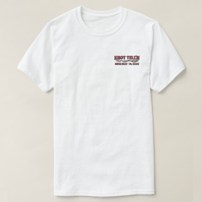 Blue Marlin Rip Art Logo T-Shirt (Design Front)