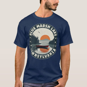 Blue Marsh Lake Pennsylvania Sunset T-Shirt