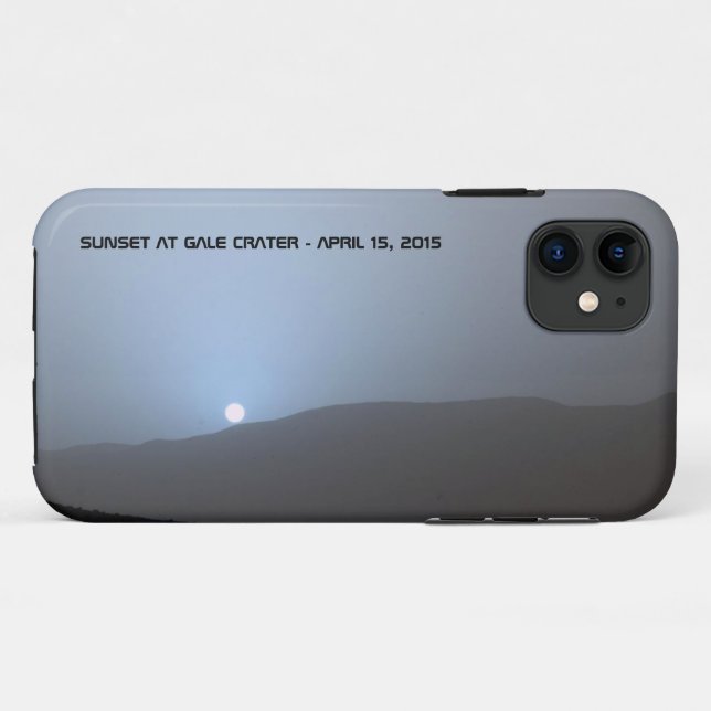 Blue Martian Sunset Case-Mate iPhone Case (Back (Horizontal))
