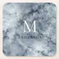 blue masculine double monogram