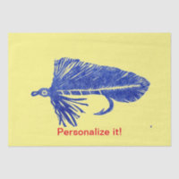 Blue Matuka streamer, fly tying, fly fishing art