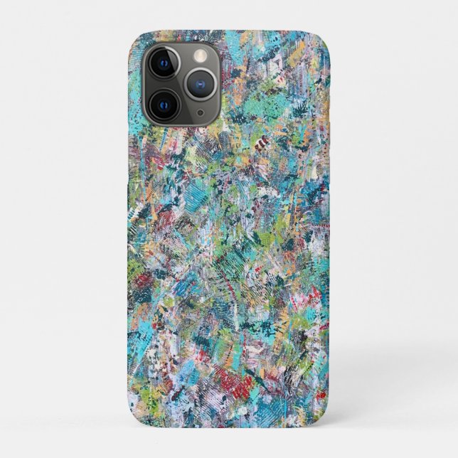 Blue Meadow iPhone Case (Back)