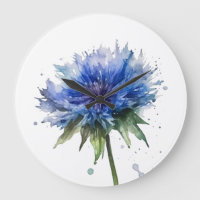 Blue Meadow Magic: Watercolor Cornflower Art