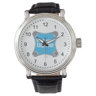 Blue Mechanical Engineer Watch