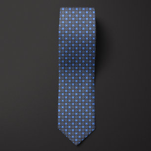Blue Mechanics Hubcap Tie
