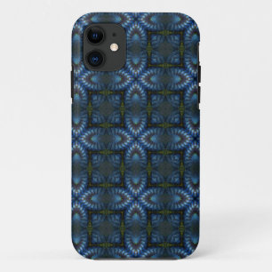 Blue Mediaeval Tapestry Pattern Cool iPhone 5 Case