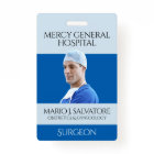 Blue Medical Surgeon Doctor Caduceus Hospital