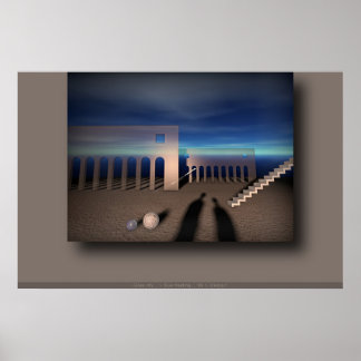 Blue Meeting... Poster