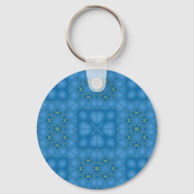 Blue Memories Key Ring (Front)