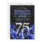 Blue Mens 75th Birthday