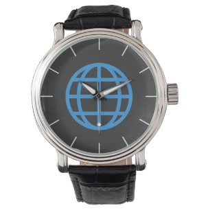 Blue Meridian Globe Watch