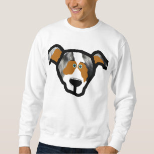 blue_merle mini aussie front 2 side.png sweatshirt